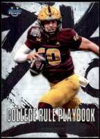 2025 Sam Leavitt Bowman Chrome University - College Rule Playbook (#:13) (Stock: 4) - $3.00