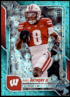 2025 Vinny Anthony II Bowman Chrome University - Aqua Mini Diamond Refractor (#'d to 325) (#:171) (Stock: 1) - $3.00