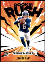 2025 Jaxson Dart Rookies and Stars - Rookie Rush (#:6) (Stock: 1) - $6.00