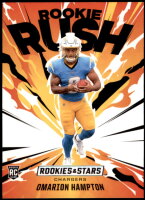 2025 Omarion Hampton Rookies and Stars - Rookie Rush (#:8) (Stock: 2) - $1.50