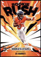 2025 RJ Harvey Rookies and Stars - Rookie Rush (#:15) (Stock: 2) - $1.00