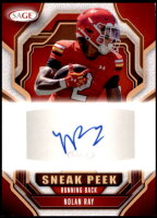 2026 Nolan Ray Sage - Sneak Peak Autograph Red (#:SPA-NR) (Stock: 1) - $4.00