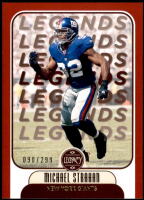 2021 Michael Strahan Panini Legacy - Red (#'d to 299) (#:139) (Stock: 1) - $2.50