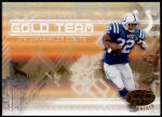 2005 Edgerrin James Leaf Certified Materials - Gold Team Mirror (#'d to 500) (#:GT-14) (Stock: 1) - $1.50