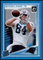2025 Mitchell Evans Donruss Optic - Rated Rookie Aqua Prizm (#'d to 349) (#:254) (Stock: 1) - $2.00