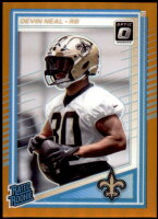 2025 Devin Neal Donruss Optic - Rated Rookie Orange Prizm (#'d to 299) (#:282) (Stock: 1) - $2.00