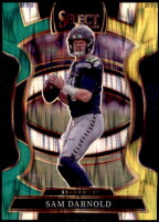 2025 Sam Darnold Select - Green and Yellow Shock Prizm (#:13) (Stock: 1) - $2.50