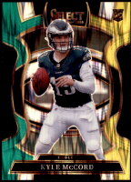2025 Kyle McCord Select - Rookie Green and Yellow Shock Prizm (#:91) (Stock: 1) - $2.50
