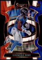 2025 Chimere Dike Select - Rookie Red and Blue Shock Prizm Prizm (#:27) (Stock: 1) - $3.00