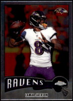 2025 Lamar Jackson Topps Chrome - 1975 Topps (#:1975-3) (Stock: 1) - $1.50