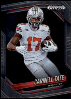 2025 Carnell Tate Panini Prizm Black (#:167) (Stock: 1) - $3.00