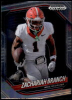 2025 Zachariah Branch Panini Prizm Black (#:177) (Stock: 2) - $1.00