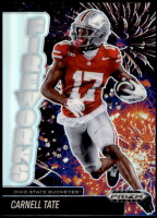 2025 Carnell Tate Panini Prizm Black - Fireworks Prizm (#:11) (Stock: 1) - $2.50