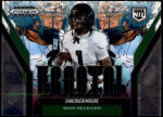 2025 Dakorien Moore Panini Prizm Black - Fractal (#:20) (Stock: 1) - $1.50