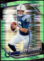 2025 Riley Leonard Panini Prizm - Rookie Neon Green Pulsar (#:342) (Stock: 1) - $2.50