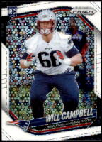 2025 Will Campbell Panini Prizm - Rookie White Disco Prizm (#:312) (Stock: 1) - $2.00