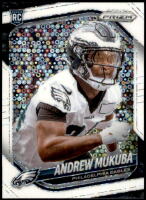 2025 Andrew Mukuba Panini Prizm - Rookie White Disco Prizm (#:330) (Stock: 1) - $2.50