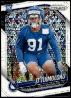 2025 JT Tuimoloau Panini Prizm - Rookie White Disco Prizm (#:324) (Stock: 1) - $2.50