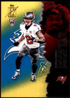 2025 Emeka Egbuka Topps Signature Class - Rookie Blue and Yellow (#:105) (Stock: 3) - $4.50