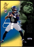 2025 Jalen Milroe Topps Signature Class - Rookie Blue and Yellow (#:151) (Stock: 2) - $3.00