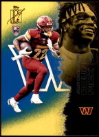 2025 Jacory Croskey-Merritt Topps Signature Class - Rookie Blue and Yellow (#:235) (Stock: 1) - $3.75