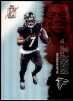 2025 Bijan Robinson Topps Signature Class - Chrome Refractor (#:4) (Stock: 1) - $1.25