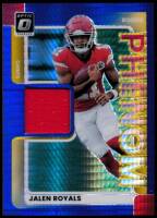2025 Jalen Royals Donruss Optic - Rookie Phenom Jersey Blue Hyper Prizm (#:RPBH-JRS) (Stock: 1) - $3.50