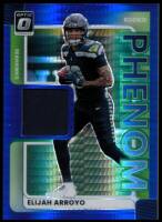 2025 Elijah Arroyo Donruss Optic - Rookie Phenom Jersey Blue Hyper Prizm (#:RPBH-EAO) (Stock: 1) - $3.50