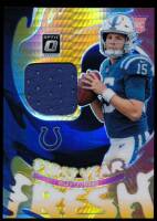 2025 Riley Leonard Donruss Optic - First Year Fresh Jersey Blue Hyper Prizm (#:FYFBH-RLD) (Stock: 1) - $4.00