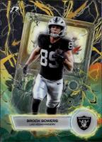 2025 Brock Bowers Topps Resurgence - Voltaic (#:VT25) (Stock: 4) - $1.25