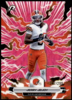 2025 Jerry Jeudy Topps Resurgence - Magenta Surge Refractor (#'d to 299) (#:22) (Stock: 1) - $3.00