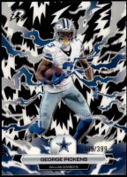 2025 George Pickens Topps Resurgence - Black and White Surge Refractor (#'d to 399) (#:27) (Stock: 1) - $3.50