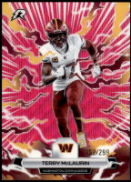 2025 Terry McLaurin Topps Resurgence - Magenta Surge Refractor (#'d to 299) (#:100) (Stock: 1) - $3.00