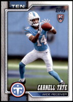 2026 Carnell Tate Topps - Rookie (#:318) (Stock: 11) - $3.00