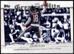 2026 Caleb Williams Topps - 2025 Greatest Hits (#:25GHCW) (Stock: 4) - $1.25