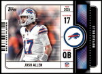 2026 Josh Allen QB Topps - Big Ticket Players (#:BTP2) (Stock: 1) - $2.00