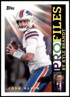 2026 Josh Allen QB Topps - Profiles (#:TP20) (Stock: 2) - $2.50