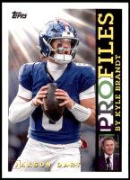 2026 Jaxson Dart Topps - Profiles (#:TP24) (Stock: 2) - $3.00