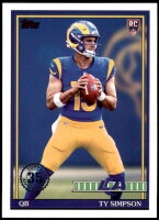 2026 Ty Simpson Topps - 1991 Topps Rookie (#:91TR2) (Stock: 1) - $6.00