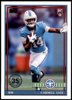 2026 Carnell Tate Topps - 1991 Topps Rookie (#:91TR18) (Stock: 1) - $3.00