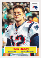 2026 Tom Brady Topps NFL Living Set (#:1) (Stock: 20) - $9.50