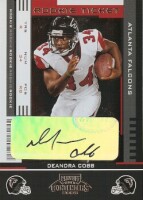 2005 Deandra Cobb Playoff Contenders - Autograph Rookie (#:132) (Stock: 1) - $22.00