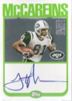 2004 Justin McCareins Topps Signature - Autographs Blue (#:AJM) (Stock: 1) - $18.00